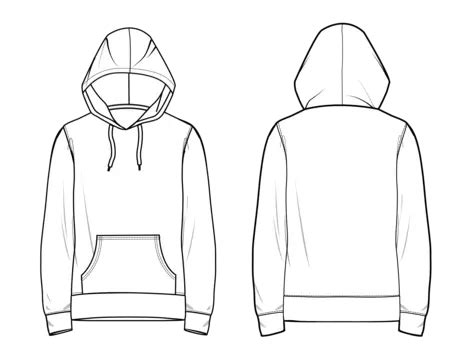 Hoodie Vector Template - prntbl.concejomunicipaldechinu.gov.co