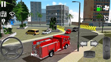 Fire Engine Simulator | Extinguishing City Fires | Simulation Game ...