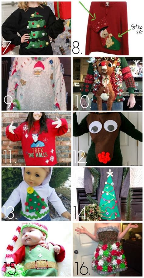 DIY Christmas jumper ideas ⋆ Christmas Jumpers, DIY Christmas Jumpers ⋆ ...