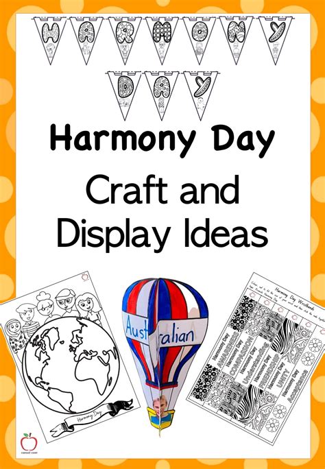 Harmony Day Craft » Casual Case Harmony Day Activities