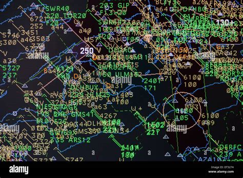 Computer monitors in the air traffic control centre of "Skyguide Stock Photo: 66450472 - Alamy