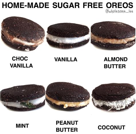 Homemade Sugar Free Oreos | Wholesome Lee