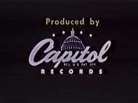 Capitol Records logos (1951) [True HQ] - YouTube