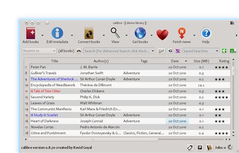 calibre - New in calibre 0.9