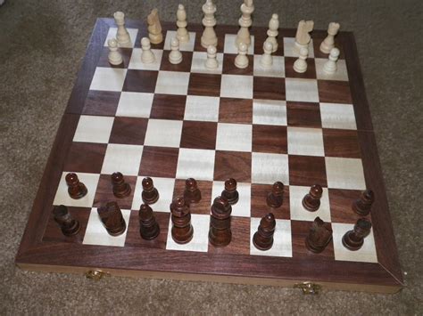 mygreatfinds: Chess Armory 15 Inch Wooden Chess Set Review