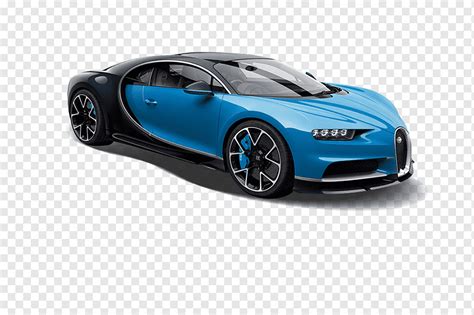 Biru dan hitam Bugatti Chiron, Bugatti Chiron Bugatti Veyron Mobil ...