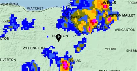 Somerset weather live: Met Office map shows heavy rain sweep across the region and temperatures ...