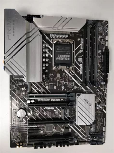 ASUS PRIME Z690-P ATX WIFI DDR5 LGA 1700 3 m.2 slots Motherboard Parts ...