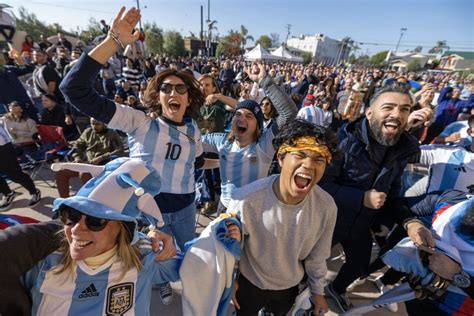 Fans flood North Park's outdoor World Cup viewing party despite chilly morning - The San Diego ...