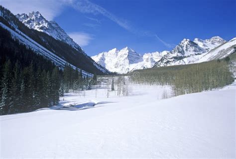 Winter in Aspen i stock image. Image of western, colorado - 26263583