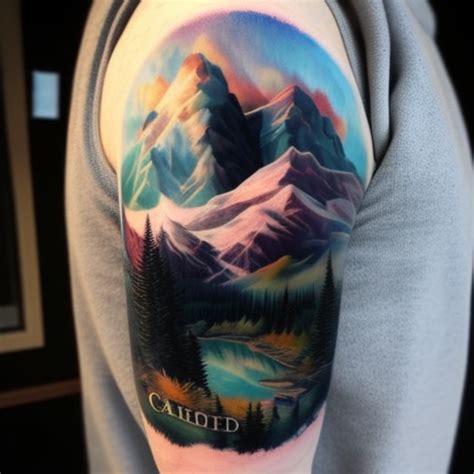 65 Colorado Mountain Tattoo Ideas - TattooClue.com