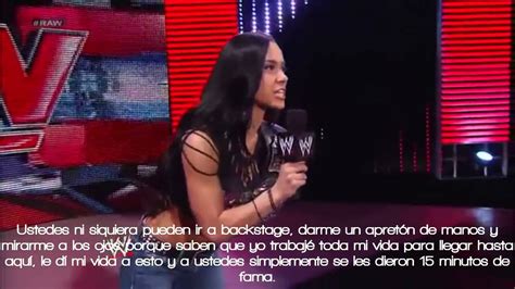 AJ Lee Pipe Bomb ESPAÑOL - YouTube