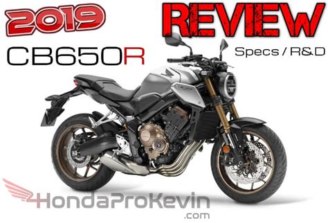 NEW 2019 Honda CB650R Review / Specs + Changes from CB650F Explained!