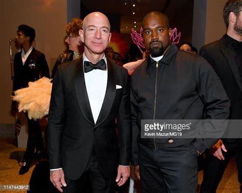 Jeff Bezos and Kanye West attend The 2019 Met Gala Celebrating Camp ...