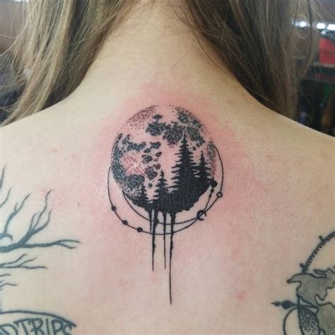 115+ Best Moon Tattoo Designs & Meanings - Up in the Sky (2019)