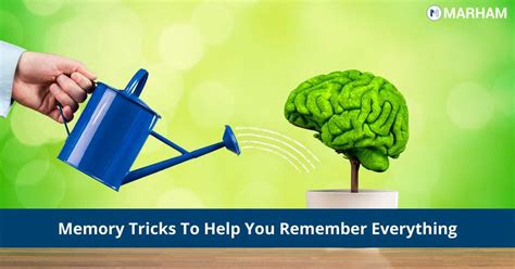 3 Memory Tricks to Help you Remember Everything