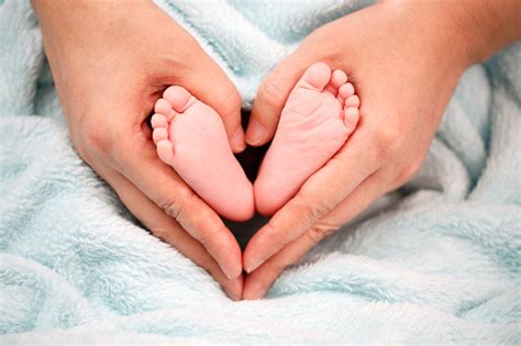 Photo Of Newborn Baby Feet Stock Photo - Download Image Now - iStock