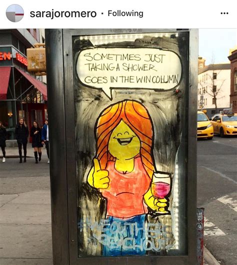 Depression awareness poster photo by @sarajoromero : streetart