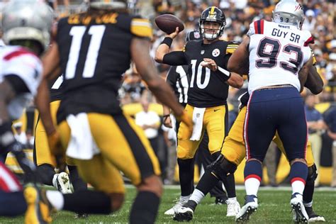 Mitch Trubisky, Steelers struggle in loss to Patriots - Chicago Sun-Times