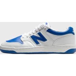 New Balance Men's BB480 Casual Shoes White/Cobalt Blue