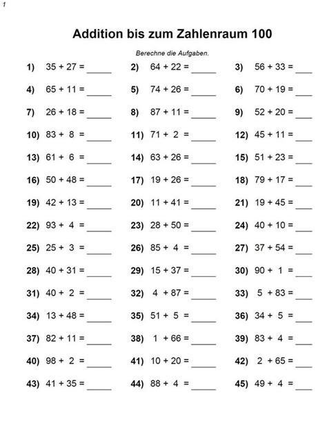 addition worksheet with two numbers in the middle and one at the top,