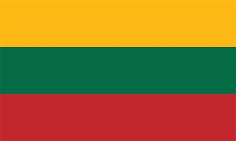 Flag of Lithuania vector illustration 13338062 Vector Art at Vecteezy