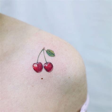 Top 68+ cherry tattoo designs super hot - in.cdgdbentre