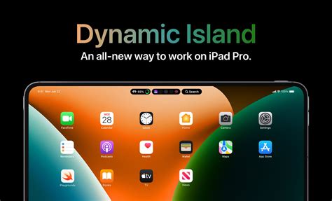 Concept Imagines iPhone 14 Pro's Dynamic Island on iPad - MacRumors