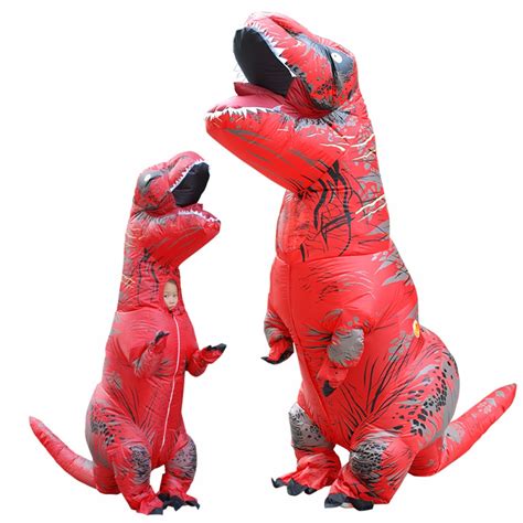 Inflatable Blow Up Dinosaur Suit T Rex Costume Halloween Costumes ...