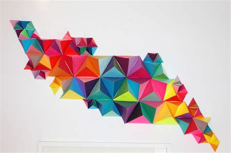 The 15 Best Collection of 3d Triangle Wall Art