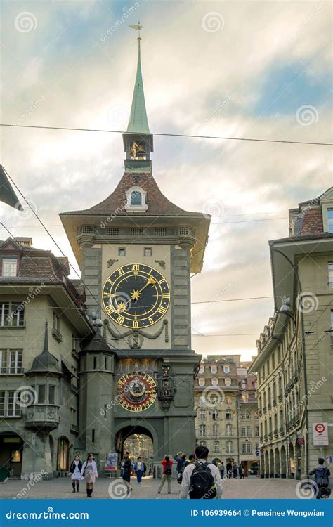 Bern Zytglogge Clock Tower Editorial Image | CartoonDealer.com #209927658