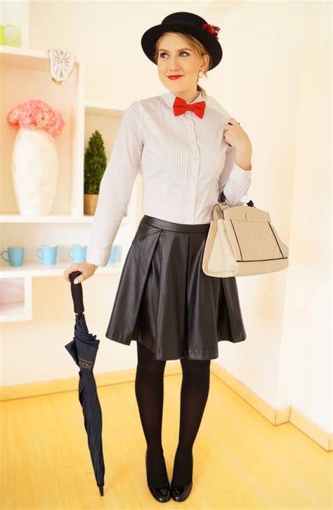 How to Mary Poppins Costume | Fashion | Pinterest | Mary poppins, Costumes and Halloween costumes