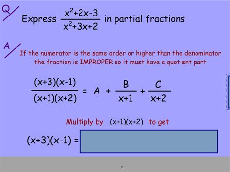 Partial Fractions | Teaching Resources