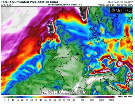 UK snow: Exact time polar vortex could dump snow and ice blast onto UK ...