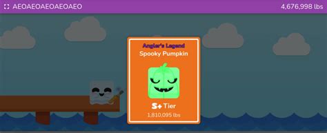 I GOT THE SPOOKY PUMPKIN IN FISHING FRENZY!!! : r/BLOOKET