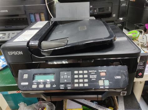 Epson L550 ink tank A4 print/scan/copy/fax printer, Computers & Tech ...