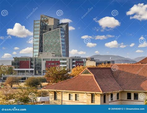 Gaborone Capital City of Botswana Stock Photo - Image of center ...