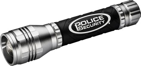 Best Buy: Police Security 1800 Lumen Elite LED Flashlight Silver PS-99909