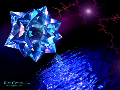 🔥 [50+] Blue Crystal Wallpapers | WallpaperSafari