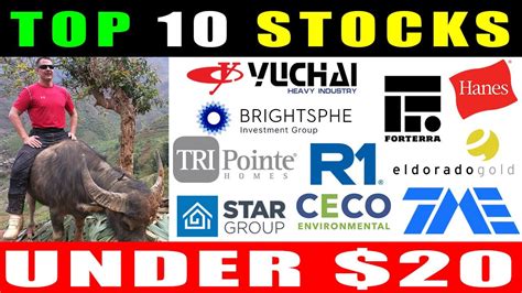 10 Cheap Stocks To Buy Now Under $20 - YouTube