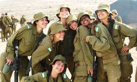 WOMEN OF THE IDF: Women of IDF with Guns