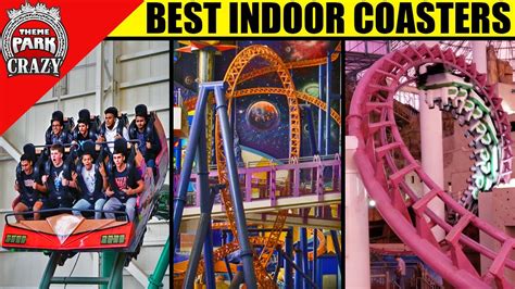 Top 10 BEST Indoor Roller Coasters - YouTube