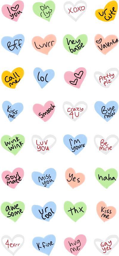 Download Funny Love Text Emoji - Full Size PNG Image - PNGkit