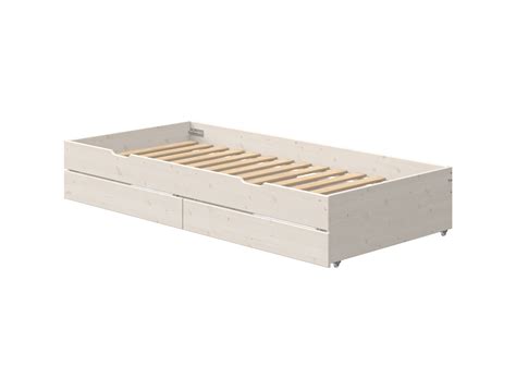 Pull-out bed w. drawers – FLEXA