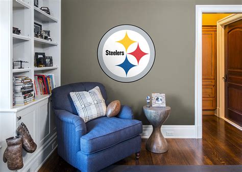 Pittsburgh Steelers Logo Wall Decal | Shop Fathead® for Pittsburgh ...