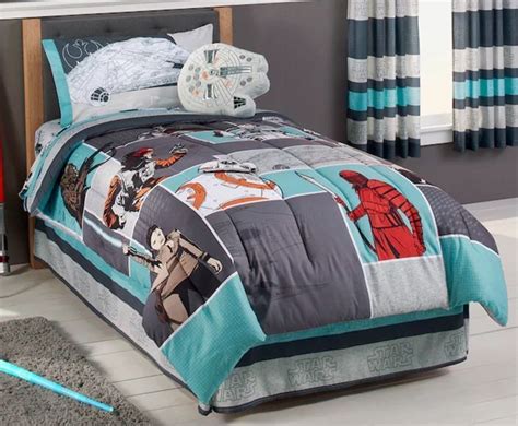 Disney Star Wars Episode VIII The Last Jedi Twin Comforter & 3pc Sheet Set for sale online ...
