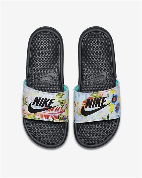 Nike Benassi JDI Floral Women's Slide. Nike CZ | @giftryapp Nike Slides ...
