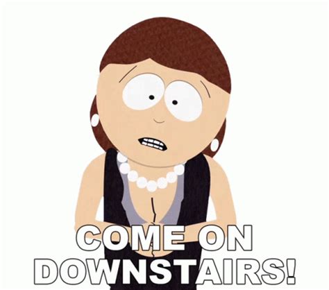 Come On Downstairs Liane Cartman Sticker - Come On Downstairs Liane Cartman South Park ...