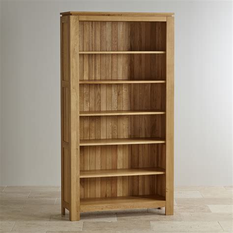 Galway Natural Solid Oak Bookcase | Living Room Furniture