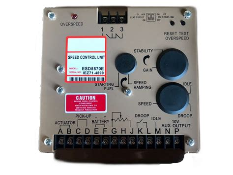 ESD5500E GAC Speed Controller - Generator Parts